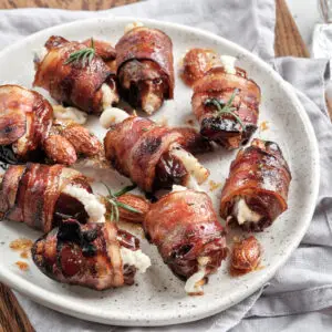 Bacon Wrapped Dates