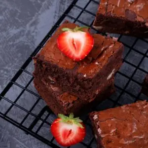 Mini Vegan Chocolate Brownies