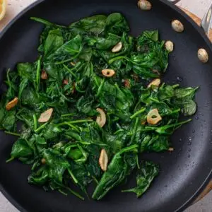 Sautéed Spinach