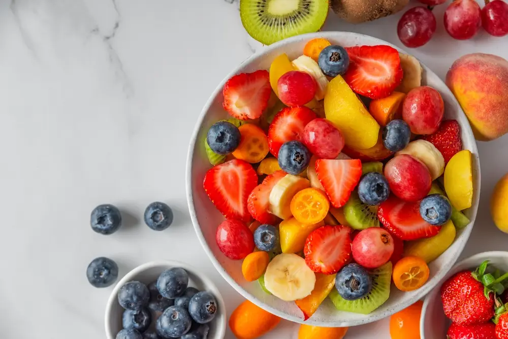 Sliced Fresh Fruits