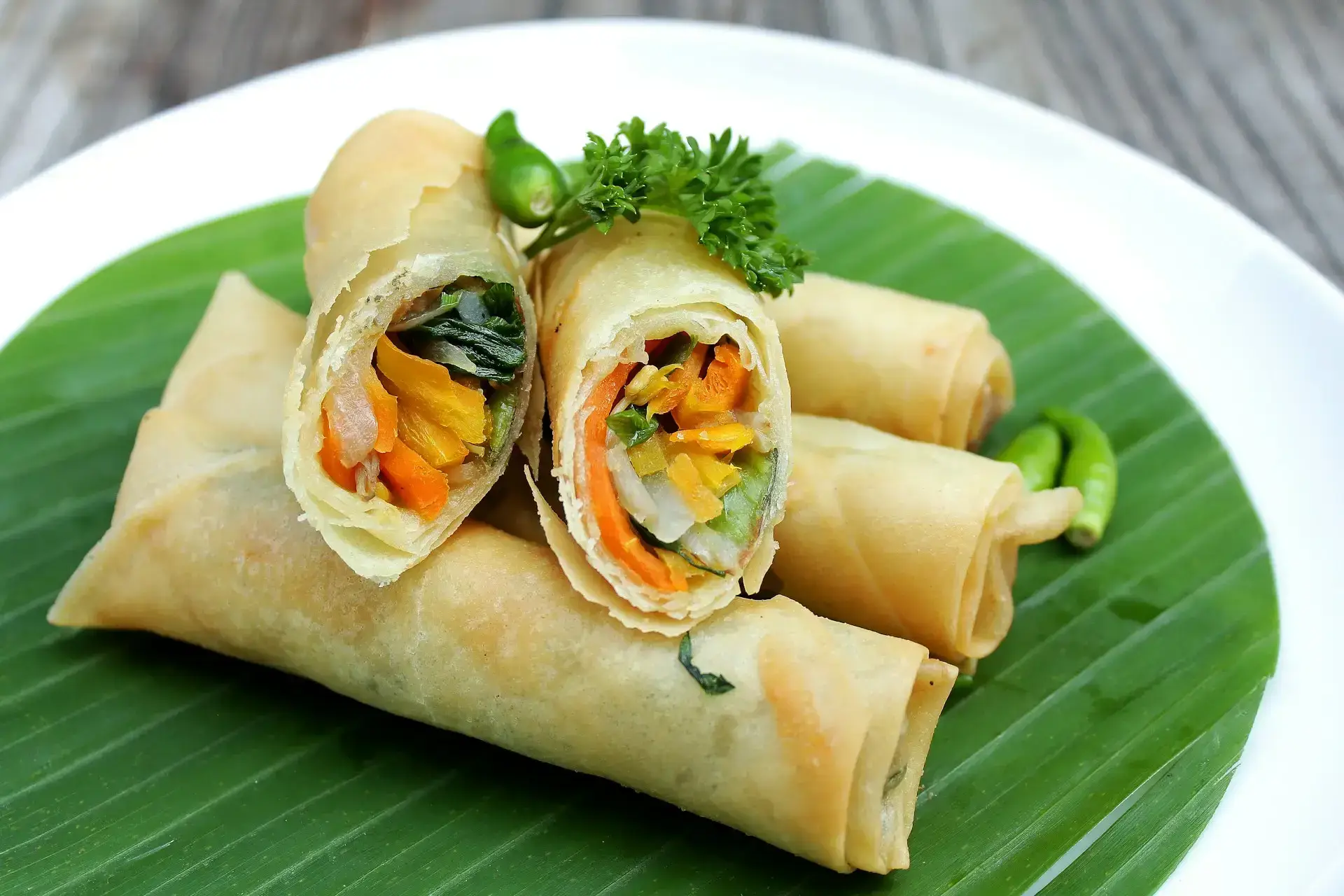 Vegetable Spring Rolls